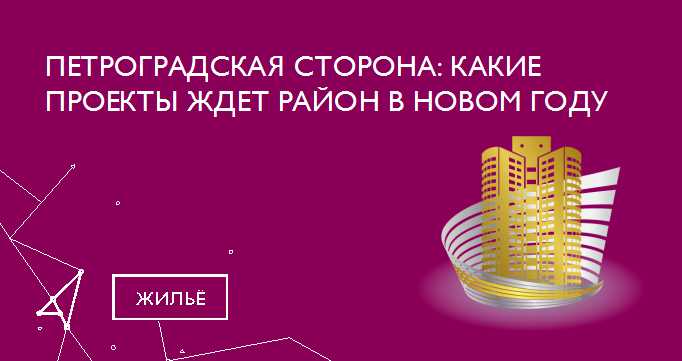 Петроградская сторона: какие проекты ждет район в новом году